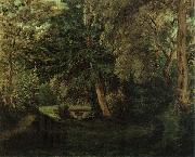 Eugene Delacroix George Sand-s Garden at Nohant oil